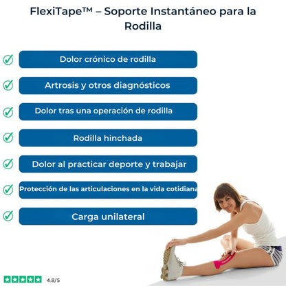 FlexiTape™ – Soporte Instantáneo para la Rodilla-10 FlexiTape