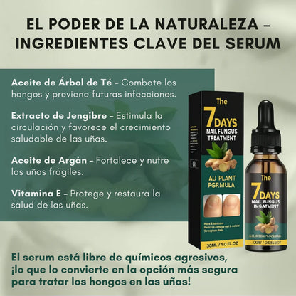 Uñas Libres de Hongos en 7 Días + Corta Uñas Gratis - Tratamiento Natural y Efectivo