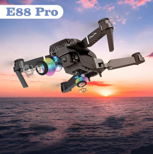 SkyPro E88™:🎥📸4K UltraHD Doble Cámara - Black Friday