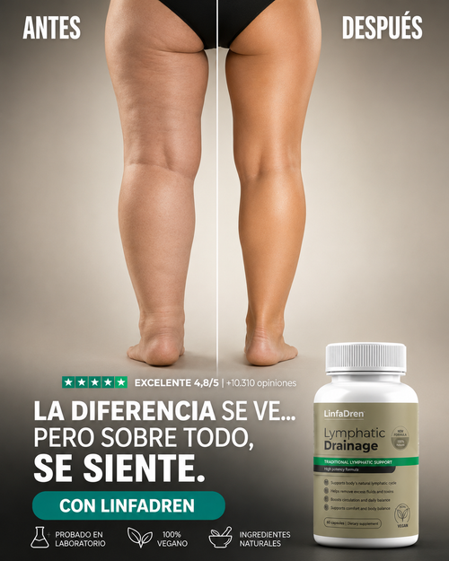 "LinfaDren- Fórmula para Hígado Graso y Drenaje Linfático Hepático
