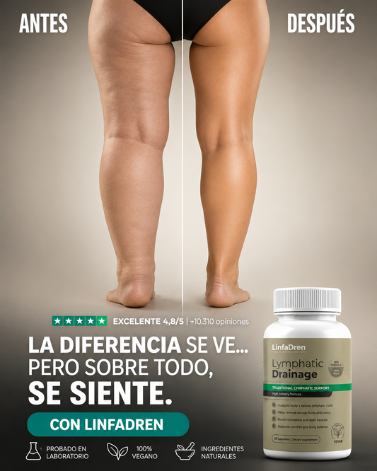 "LinfaDren- Fórmula para Hígado Graso y Drenaje Linfático Hepático