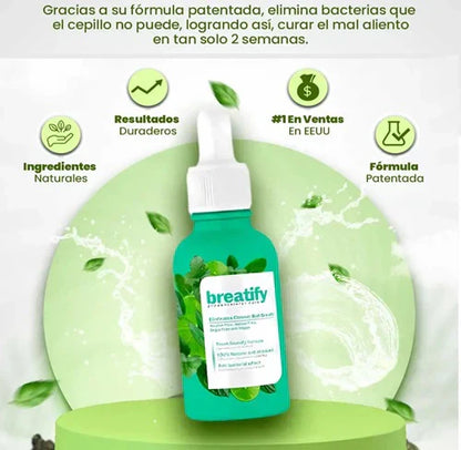 BREATIFY ™ - GOTAS CONTRA EL MAL ALIENTO-2x1