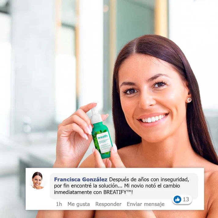 BREATIFY ™ - GOTAS CONTRA EL MAL ALIENTO-2x1