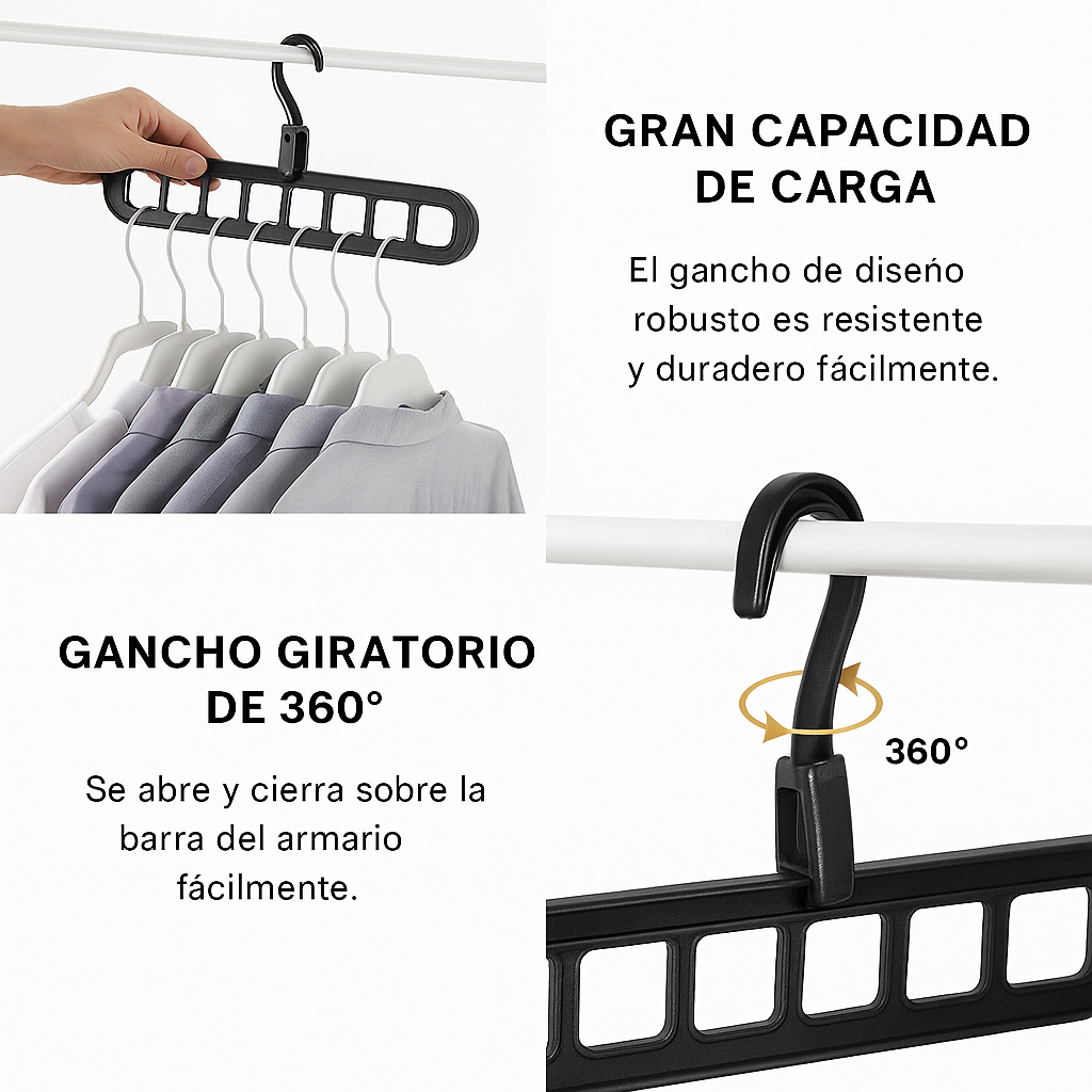 Ganchos Magicos (compra 3 y lleva 3 mas gratis)