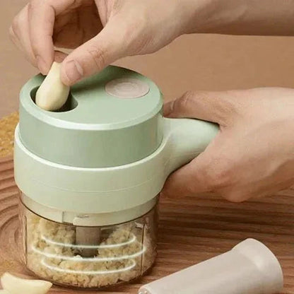 CortaFácil Pro  4 en 1 Cortador de Alimentos Multifuncional