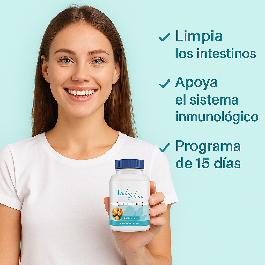 Clean15™ Limpieza Completa Estomacal en 15 días -100% ORIGINAL