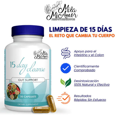 Clean15™ Limpieza Completa Estomacal en 15 días -100% ORIGINAL