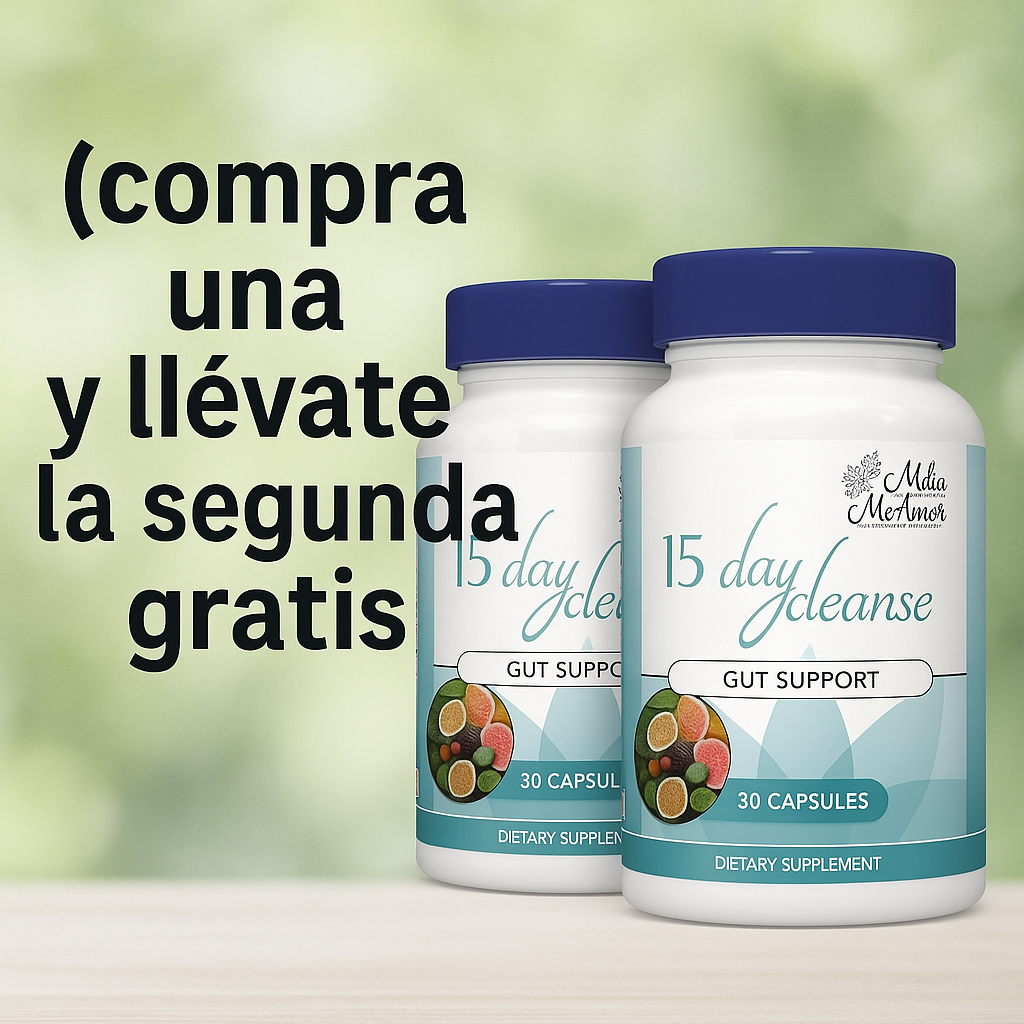 Clean15™ Limpieza Completa Estomacal en 15 días - 2x1 Pre Black Friday
