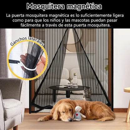 Cortina de puerta mosquitera magnética-promo 2x1